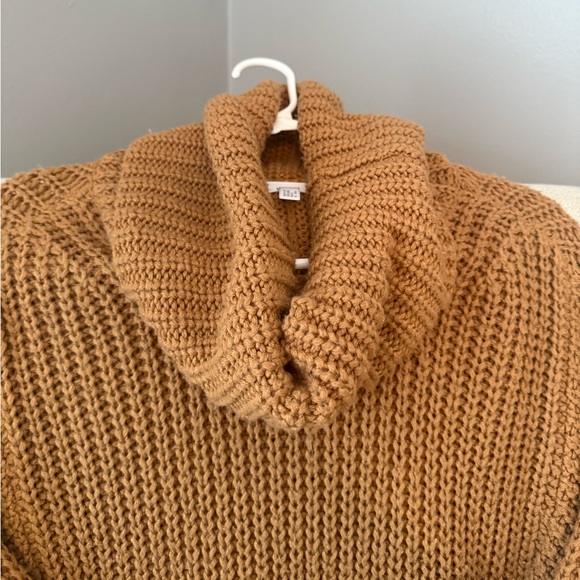Tan Turtleneck Sweater - Picture 2 of 7